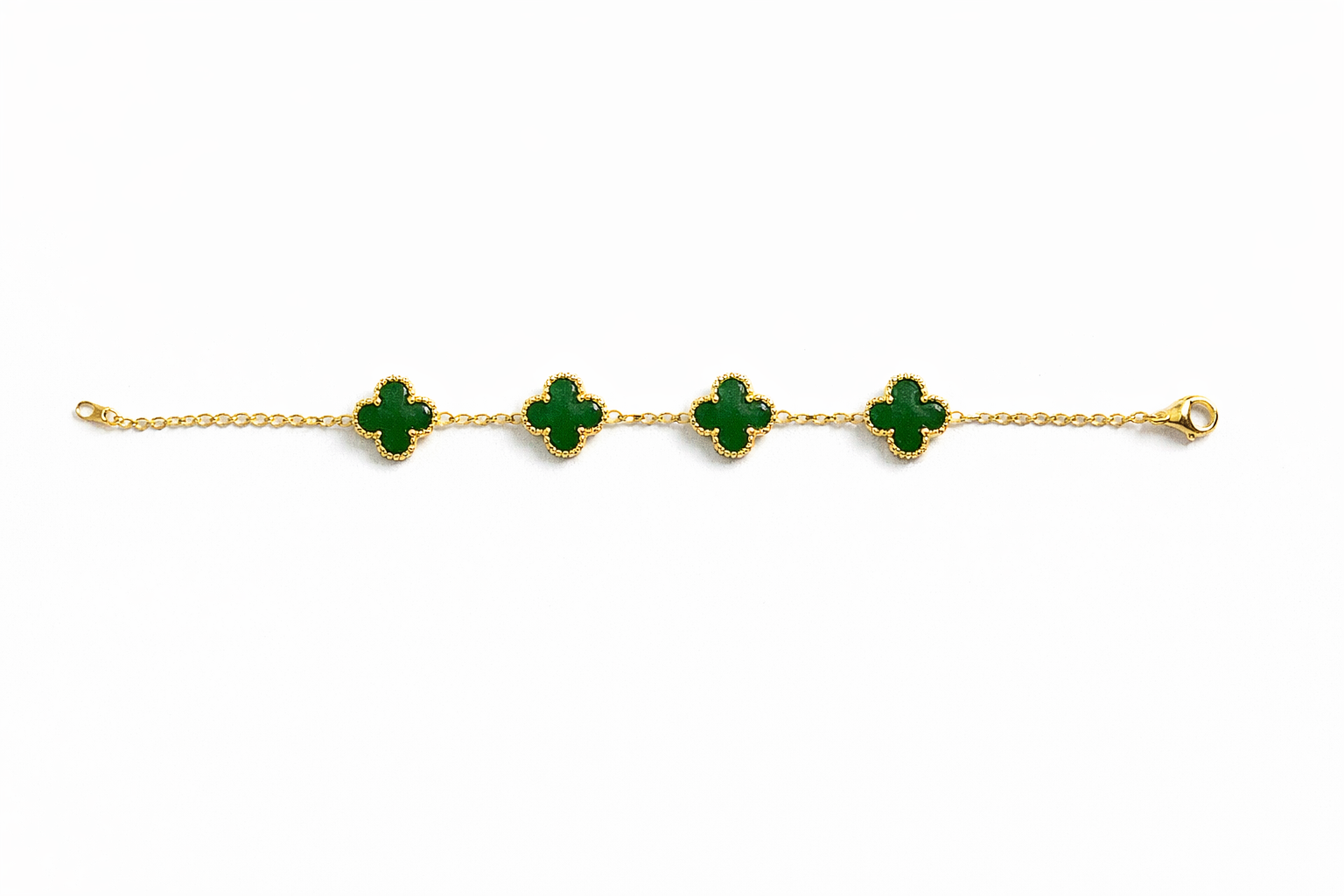 Lucky Clover Chain Bracelet